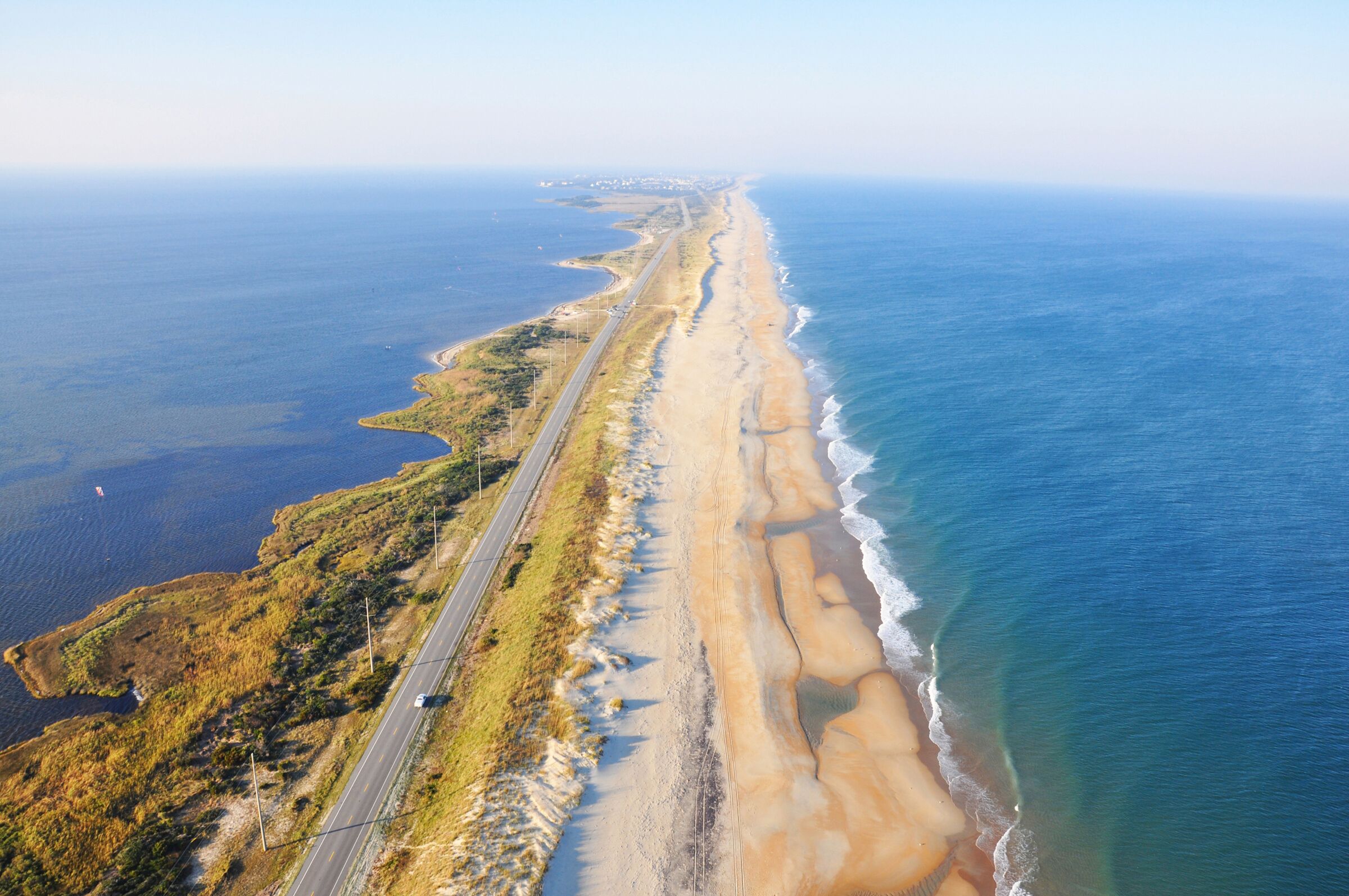 OBX aerial - The Outer Banks Visitors Bureau OBX aerial - The Outer Banks Visitors Bureau
