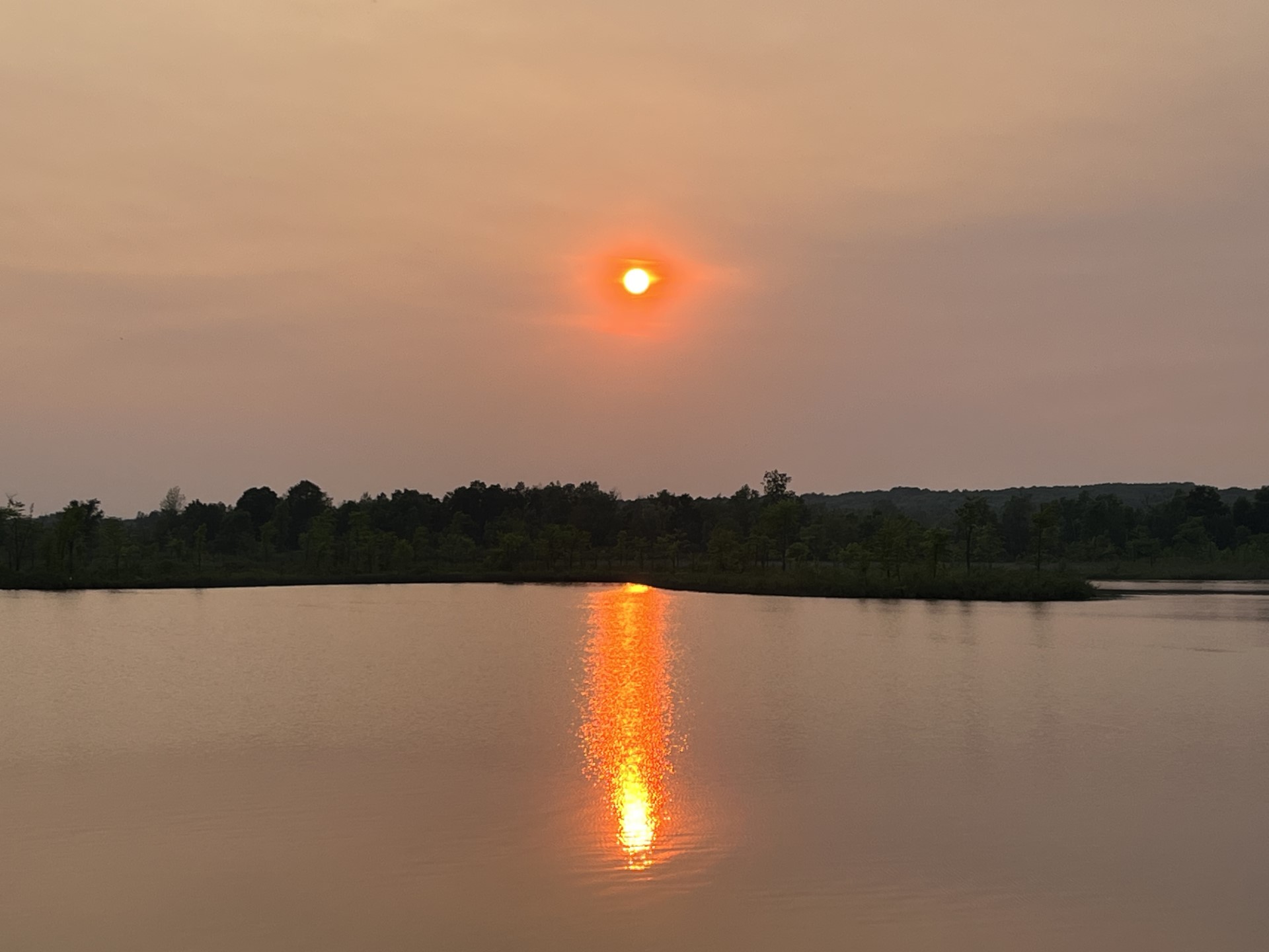 Sunset at Big Pond