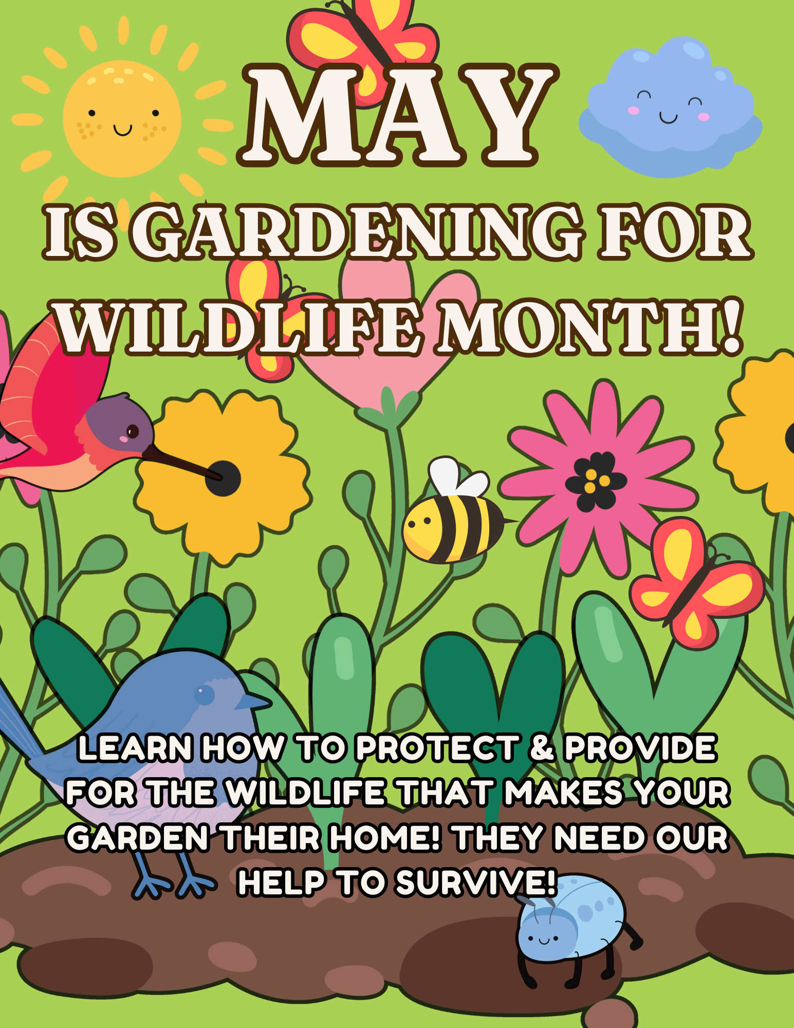 May 2025 Gardening for Wildlife Month