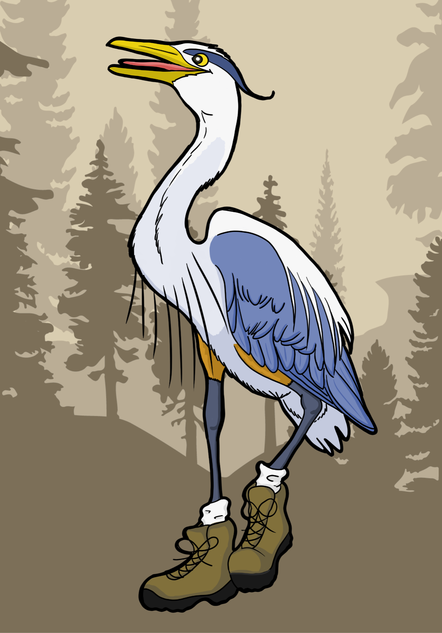 Trek the Trails Heron Trek the Trails Heron